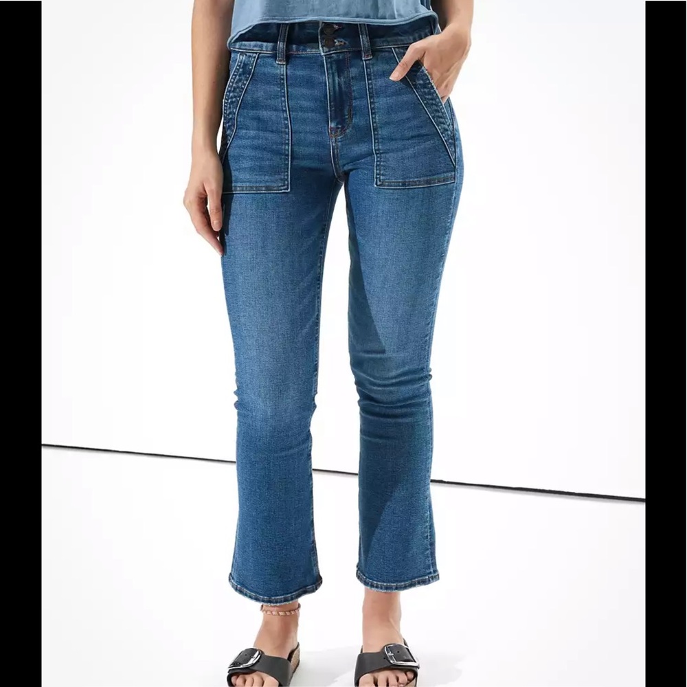 American eagle crop jeans